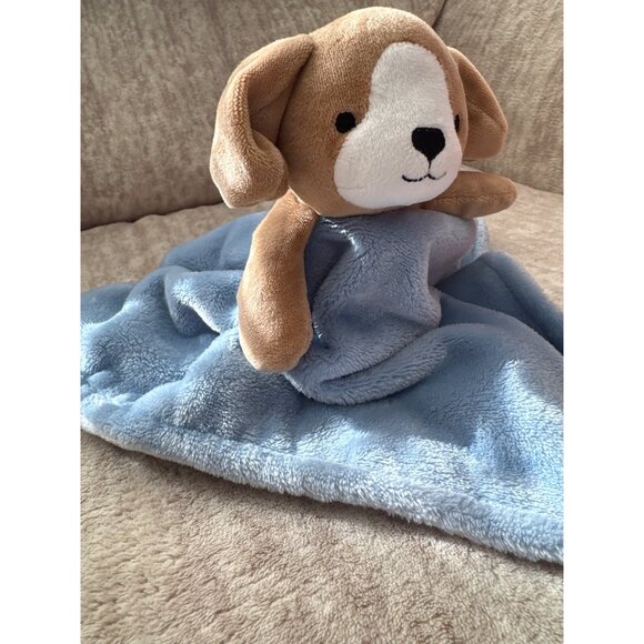 Carter's Dog Plush Lovey Blue Security Blanket - Picture 2 of 6